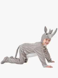 Pyjama Kigurumi Onesie Halloween Animal Enfant Polyester Chapeau Combinaison
