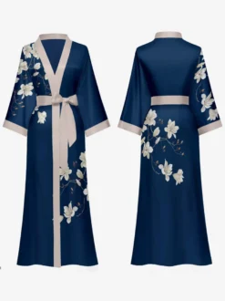 Pyjamas vêtements de nuit peignoirs noirs à lacets imprimés lingerie d'intérieur nuisettes nuisettes