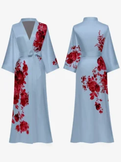 Pyjamas vêtements de nuit peignoirs noirs à lacets imprimés lingerie d'intérieur nuisettes nuisettes