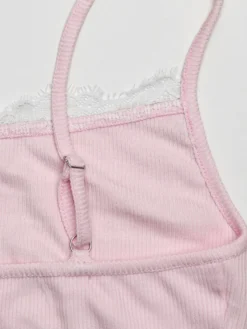 Robe courte grise sans manches à bretelles pour femme style Daily Dresses