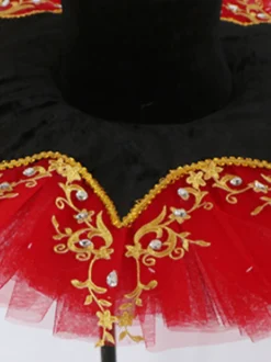 Robe de Ballet fille enfant ballerine strass dentelle Polyester robe ensemble de danse