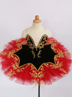 Robe de Ballet fille enfant ballerine strass dentelle Polyester robe ensemble de danse