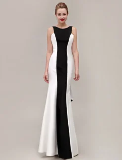 Robe de bal 2026 robe sirène V-dos volants taffetas robe de bal