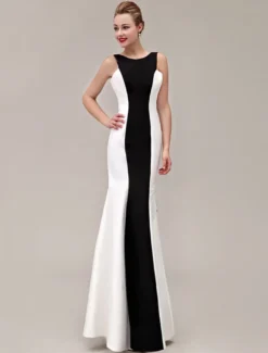 Robe de bal 2026 robe sirène V-dos volants taffetas robe de bal