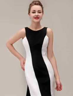 Robe de bal 2026 robe sirène V-dos volants taffetas robe de bal