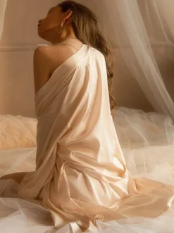 Robe de chambre Birdal Lingerie pyjama vêtements de nuit lingerie noire vêtements d'intérieur
