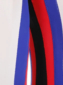 Robe De Patinage Noir Polyester Rayures Costumes De Danse