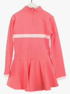 Robe De Patinage Rose Costumes De Danse Velours Coréen