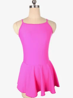 Robe de patinage sur glace Polyester Skater Costumes de danse