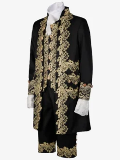 Robe de Prince de palais pour hommes Costume de Performance Costume rétro médiéval Bourgogne
