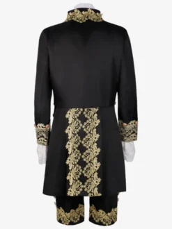 Robe de Prince de palais pour hommes Costume de Performance Costume rétro médiéval Bourgogne
