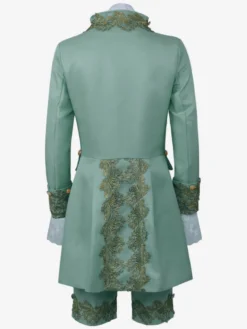 Robe de Prince de palais pour hommes Costume de Performance Costume rétro médiéval Bourgogne