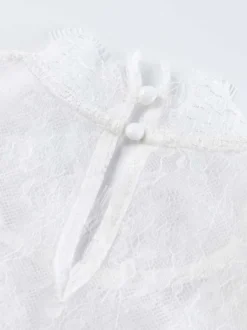 Robe de soirée blanche dos nu drapée en satin mini-robe en dentelle robe de cocktail pour mariage ou fête.