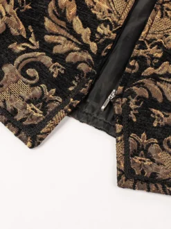 Robe de velours royale et noble de style Renaissance idéale pour un GN médiéval ou un cosplay d'Halloween.