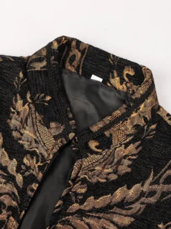Robe de velours royale et noble de style Renaissance idéale pour un GN médiéval ou un cosplay d'Halloween.