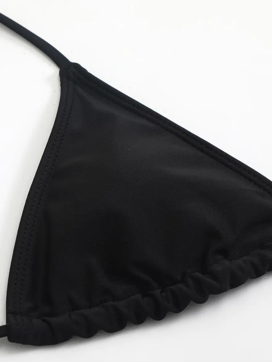 Robe midi de plage à manches longues en résille avec ensemble bikini dos nu assorti