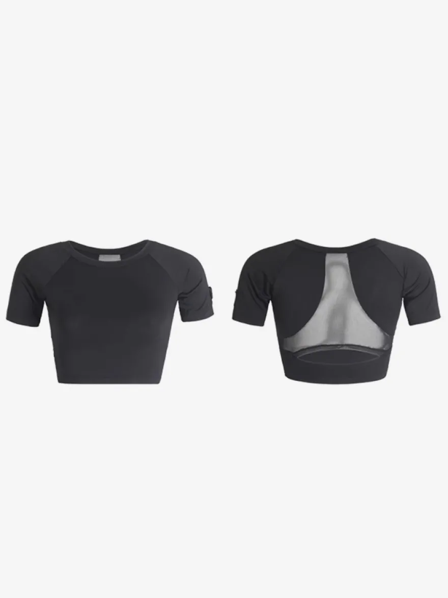 Robes de danse latine noires pour femmes ensemble asymétrique à volants costumes de danse sexy