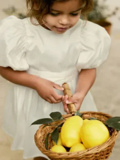 Robes de demoiselle d'honneur de mariage Robes pour occasions spéciales Rose pâle Manches courtes Nœuds