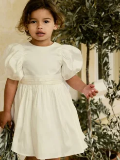 Robes de demoiselle d'honneur de mariage Robes pour occasions spéciales Rose pâle Manches courtes Nœuds