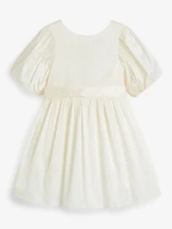 Robes de demoiselle d'honneur de mariage Robes pour occasions spéciales Rose pâle Manches courtes Nœuds