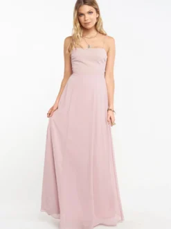 Robes de demoiselle d'honneur Robe de soirée de mariage A-ligne longueur au sol à lacets Personnalisation gratuite