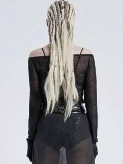 Robes Gothiques Lolita Imprimé Python Vert Noir
