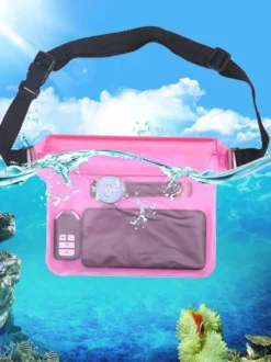 Sac banane étanche transparent en PVC pour la natation et le surf