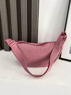 Sac à bandoulière en nylon Crescent pour femme 2026