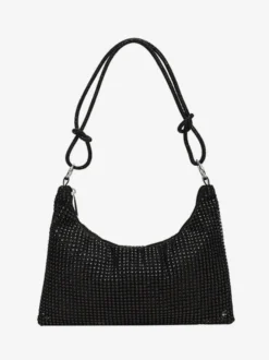 Sac à bandoulière en strass Sac à main brillant pour femme 2026
