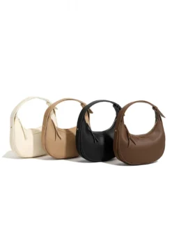 Sac Hobo en similicuir Crescent Sac à bandoulière pour femme 2026