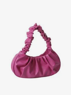 Sac à main en similicuir avec sac nuage plissé pour femme 2026