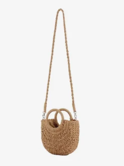 Sac à main tissé en corde de papier Sac à bandoulière pour vacances à la plage pour femmes 2026