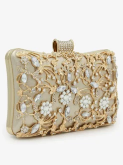 Sacs à main de mariage accessoires de mariage chaînes de bourse de mariée strass découpés