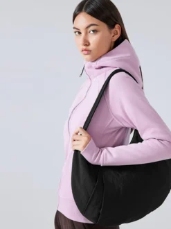 Sacs pour femmes avec fermeture éclair noire