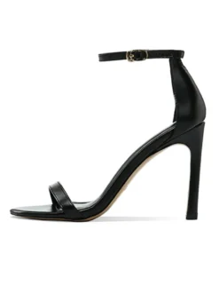 Sandales en cuir PU à talon aiguille pour femmes