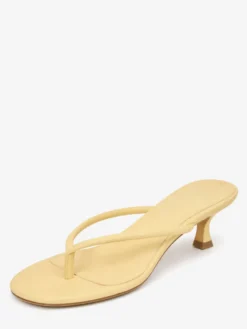 Sandales à petits talons pour femmes tongs d'été