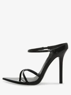 Sandales à talons hauts et bout ouvert pour femmes