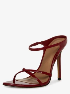 Sandales à talons hauts et bout ouvert pour femmes