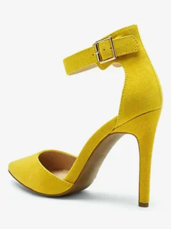 Sandales à talons Sandales Talon aiguille bleu Bout pointu Terry