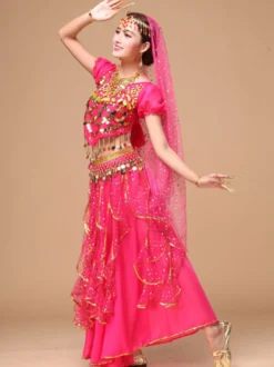 Séduisant Costumede danse orientale en chiffon Déguisements Halloween
