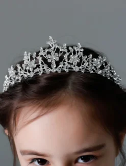 Serre-tête de fille de fleur courrone de fille