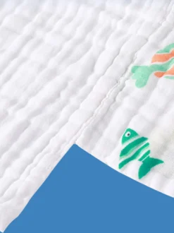 Serviette Absorbante De Sueur En Coton Enfant Bébé À 6 Couches