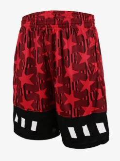 Short ample pour homme Short de plage imprimé à séchage rapide pour l'été