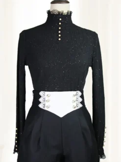 Short Bloomers Gothiques Lolita Pantalon Lolita Droit En Dentelle Noire