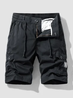 Short cargo homme été vintage sport ample décontracté
