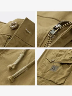 Short cargo homme été vintage sport ample décontracté