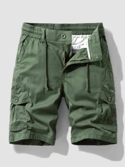 Short cargo homme été vintage sport ample décontracté