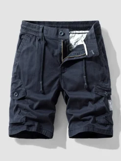 Short cargo homme été vintage sport ample décontracté