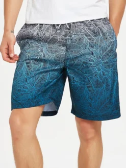 Short de bain homme à séchage rapide grande taille couleur plage