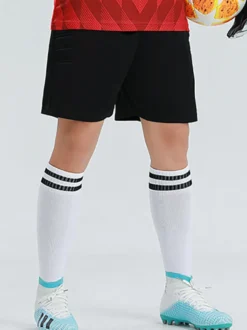 Short De Cyclisme Athlétique Homme En Polyester Sport Football Confortable